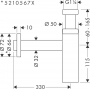 Сифон для раковины Hansgrohe Flowstar S 52105670)