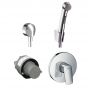 Гигиенический душ+смеситель Hansgrohe Logis 1102019