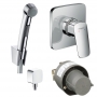 Гигиенический душ+смеситель Hansgrohe Logis 20200010