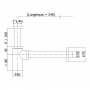 Сифон для раковин Paffoni (ZACC240NO)