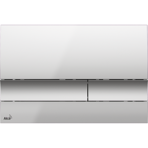 Кнопка управления AlcaPlast M1722 (хром-матовая)