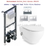 Інсталяція з унітазом: Koller Pool Alcora ST1200 + Volle Oliva Rimless 13-45-165WB