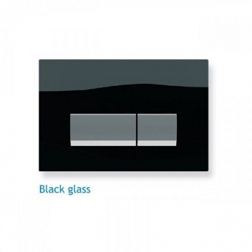 Кнопка змиву Koller Pool Integro Black Glass